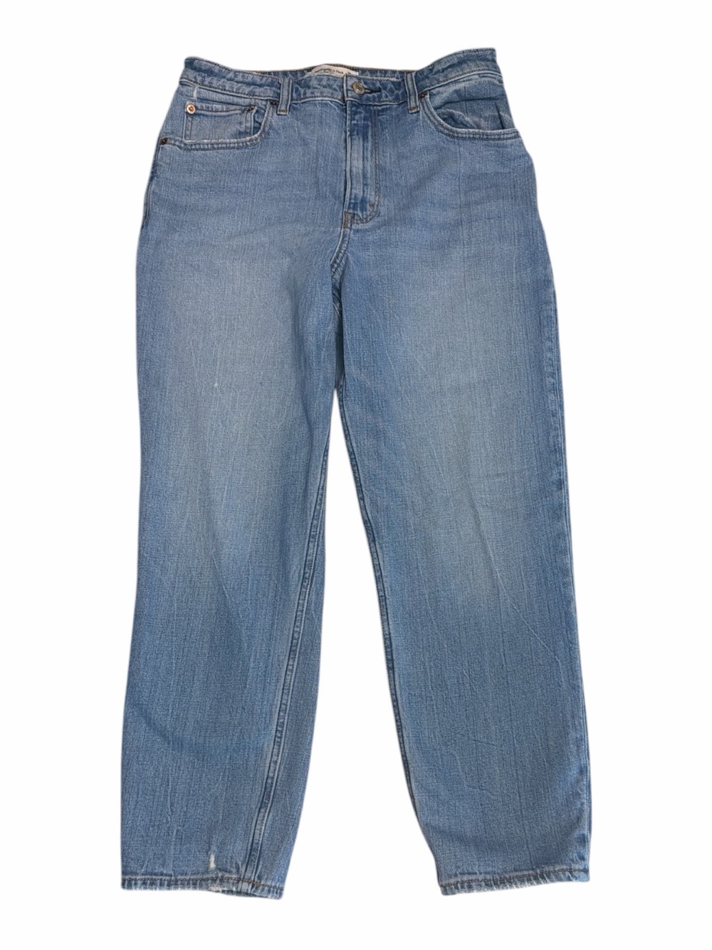 Minimalist Capsule Wardrobe Clean Girl Abercrombie Mom Jeans 30/10